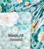 Blue Floral 300 TC Cotton Blend 7D King Size Fitted Double Bedsheet with 2 Pillow Covers