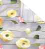 Multicolor Floral 300 TC Cotton Blend 7D Single Bedsheet with 1 Pillow Cover