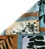 Multicolor Floral 300 TC Cotton Blend Double King Sized Bedsheet With 2 Pillow Covers