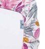 Multicolor Floral 300 TC Cotton Blend Fitted Single Bedsheet with Pillow Cover