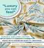 Multicolor Floral 300 TC Cotton Blend King Size Fitted Double Bedsheet with 2 Pillow Covers