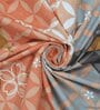 Multicolor Floral 300 TC Cotton Blend King Sized Bedsheet With 2 Pillow Covers