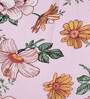 Multicolor Floral 300 TC Cotton Blend Single Bedsheet with 1 Pillow Cover