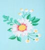 Multicolor Floral 300 TC Cotton Fitted Single Bedsheet with 1 Pillow Cover