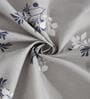 Multicolor Floral 300 TC Cotton Fitted Single Bedsheet with 1 Pillow Cover