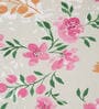 Multicolor Floral 300 TC Cotton Fitted Single Bedsheet with 1 Pillow Cover