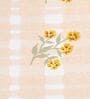 Multicolor Floral 300 TC Cotton Fitted Single Bedsheet with 1 Pillow Cover