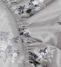Multicolor Floral 300 TC Cotton Fitted Single Bedsheet with 1 Pillow Cover