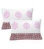Multicolor Floral 300 TC Cotton Queen Sized Bedsheet With 2 Pillow Covers