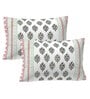 Multicolor Floral 300 TC Cotton Floral Single Sized Bedsheet With 1 Pillow Covers