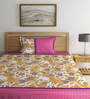 Multicolor Floral 300 TC Cotton Single Bedsheet with 1 Pillow Cover