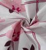 Multicolor Floral 300 TC Cotton Single Bedsheet with 1 Pillow Cover