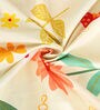 Multicolor Floral 300 TC Cotton Single Bedsheet with 1 Pillow Cover