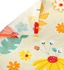 Multicolor Floral 300 TC Cotton Single Bedsheet with 1 Pillow Cover