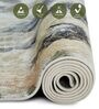 Multicolor Floral 3x5 Feet Machine Made Carpet
