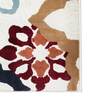 Multicolor Abstract Polypropylene 4 ft x 6 ft Machine Made Carpet