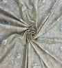 Coffee Floral 400 TC Cotton Queen Flat Bedsheet with 2 Pillow Covers Essential Collection