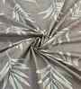 Light Brown Floral 400 TC Cotton Queen Flat Bedsheet with 2 Pillow Covers Essential Collection