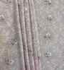 Light Pink Floral 400 TC Cotton Queen Flat Bedsheet with 2 Pillow Covers Essential Collection