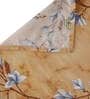 Multicolor Floral 400 TC Cotton Single Bedsheet with 1 Pillow Cover