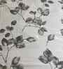 White Floral 400 TC Cotton Super King Flat Bedsheet with 2 Pillow Covers Essential Collection