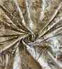 Cream Floral 400 TC Cotton Super King Flat Bedsheet with 2 Pillow Covers Essential Collection