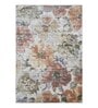 Multicolor Floral 5x7 Feet Machine Made Carpet