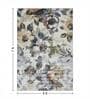 Multicolor Floral 5x7 Feet Machine Made Carpet