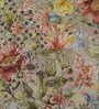 Multicolor Floral Polyester 5' X 7' Machine Made Carpet
