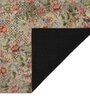 Multicolor Floral Polyester 5' X 7' Machine Made Carpet