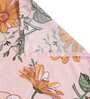 Multicolor Floral 210 TC Poly Cotton King Sized Bed Sheets with 2 Pillow Covers