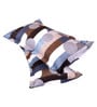 Grey Geometric 186 TC Glace Cotton King Sized Double Bedsheet with 2 Pillow Covers