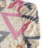 Multicolor Geometric 300 TC Cotton Blend Double Bedsheet with 2 Pillow covers