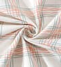 Multicolor Geometric 300 TC Cotton Blend Double Bedsheet with 2 Pillow covers