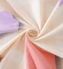Multicolor Geometric 300 TC Cotton Fitted Single Bedsheet with 1 Pillow Cover