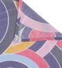 Multicolor Geometric 300 TC Cotton Single Bedsheet with 1 Pillow Cover