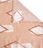 Multicolor Geometric 300 TC Cotton Single Bedsheet with 1 Pillow Cover