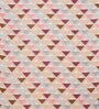 Multicolor Geometric 400 TC Cotton 1 Double Bed Sheet with 2 Pillow Covers