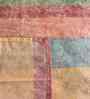 Multicolor Geometric 400 TC Cotton Queen Flat Bedsheet with 2 Pillow Covers Essential Collection