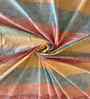 Multicolor Geometric 400 TC Cotton Queen Flat Bedsheet with 2 Pillow Covers Essential Collection