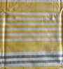 Yellow Geometric 400 TC Cotton Single bed Flat Bedsheet with 1 Pillow Covers Essential Collection