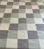 Multicolor Geometric 400 TC Cotton Super King Flat Bedsheet with 2 Pillow Covers Essential Collection