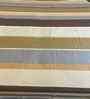 Multicolor Geometric 400 TC Cotton Super King Flat Bedsheet with 2 Pillow Covers Essential Collection