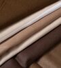 Brown Geometric 400 TC Cotton Superking Size Bedsheet With 2 Pillow Covers Threads Stripes Collection