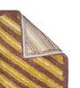 Multicolor Geometric Blended Cotton 16x24 Inches AntiSkid (Set of 2) Door Mat