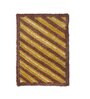 Multicolor Geometric Blended Cotton 16x24 Inches AntiSkid (Set of 2) Door Mat