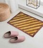Multicolor Geometric Blended Cotton 16x24 Inches AntiSkid (Set of 2) Door Mat