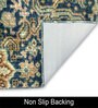 Multicolor Geometric Microfiber 5 ft x 2 ft Machine Made Runner