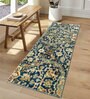 Multicolor Geometric Microfiber 5 ft x 2 ft Machine Made Runner