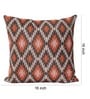 Multicolour Velvet Geometric 16x16 inches Cushion Cover (5Pc)